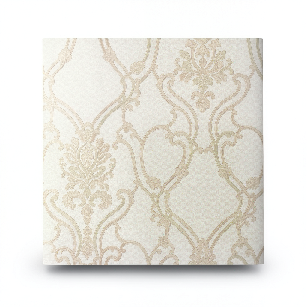 Italian Wallpaper Classic Design 10m x 1.06m, Beige, Model 41304