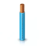 THHN/THWN Copper Cable 3.31 mm² Diameter 3.1 mm 600 Volt 500 Feet Blue PVC Insulation | Al Fanar
