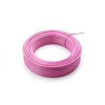 2.5 mm² Stranded Copper Electric Wire, 450/750V, PVC 70°C Insulation, Pink | Asharqiyah Cables Company for Industry