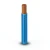 كابل نحاس THHN/THWN عزل PVC °105 مقاس 5.26 مم² قطر 3.9 مم 600 فولت طول 500 قدم أزرق | شركة الفنار - Image 1