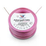 4 mm² Stranded Electric Wire 450/750V Copper Conductor PVC 70°C Pink | Asharqiyah Cables Company for Industry