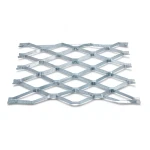 Galvanised Steel Expanded Metal Mesh Bahri Thickness 2.8 mm Width 1.22 m Length 3 m