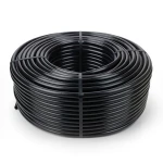 HDPE Plastic Coil Pipe 3.2 Bar Pressure PE 80, 90 mm OD, 2.8 mm Thickness, Black