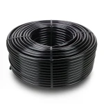 لفة أنابيب HDPE ضغط 3.2 بار PE 80 قطر خارجي 110 مم SDR 33 لون أسود