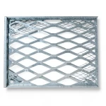 Galvanised Steel Expanded Metal Mesh Bahri Thickness 3 mm Width 1.22 m Length 3 m