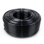HDPE Plastic Coil Pipe Nominal Pressure 3.2 Bar PE 80, Outside Diameter 125 mm SDR 33, Black