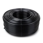 HDPE Pipe Nominal Pressure 4 Bar PE 80 Outer Diameter 40 mm Thickness 1.8 mm Black