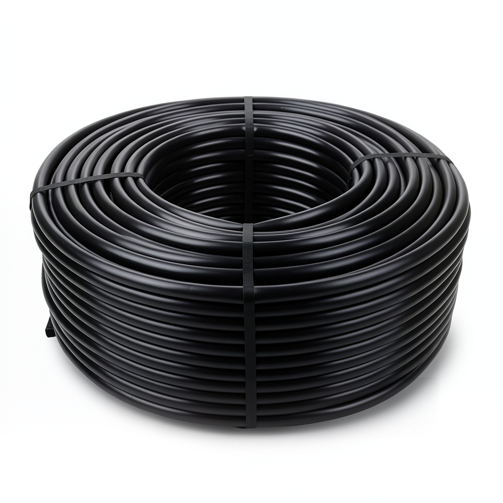 HDPE Pipe Nominal Pressure 4 Bar PE 80 Outer Diameter 40 mm Thickness 1.8 mm Black