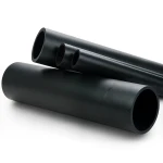 أنابيب HDPE ضغط اسمي 6 بار PE 80، قطر خارجي 710 مم، سمك 40.2 مم، أسود