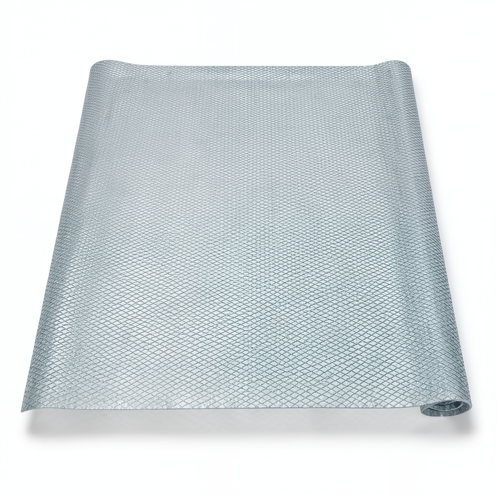 Galvanised Steel Expanded Metal Mesh Bahri Thickness 5.8 mm Width 1.22 m Length 3 m