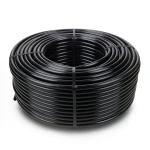HDPE Coil Pipe Nominal Pressure 10 Bar PE 80 OD 20 mm Thickness 1.9 mm Black