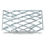 Galvanised Steel Expanded Metal Mesh Bahri Thickness 2.8 mm Width 1.22 m Length 4 m