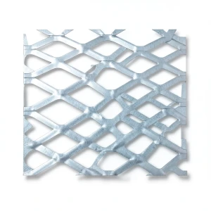 Galvanised Steel Expanded Metal Mesh Bahri 3 mm Thickness 1.22m Width 4m Length
