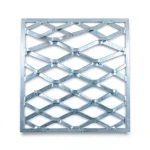 Galvanised Steel Expanded Metal Mesh Bahri Thickness 6 mm Width 1.22 M Length 2 meter
