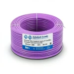 سلك مجدول 120 ملم²، 450/750 فولت، نحاس موصل، عزول PVC 70°C، لون بنفسجي | شركة كابلات الشرقية للصناعة