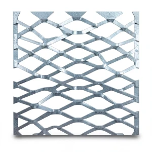 Galvanised Steel Expanded Metal Mesh Bahri Thickness 4.8 mm Width 1.22 m Length 3 m