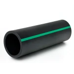 أنابيب HDPE ضغط 10 بار PE 80 قطر خارجي 450 مم SDR 13.6 لون أسود