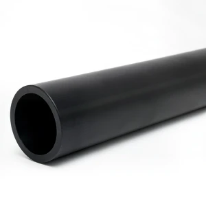 مواسير بلاستيك HDPE ضغط 10 بار PE 80، قطر خارجي 500 مم SDR 13.6، لون أسود