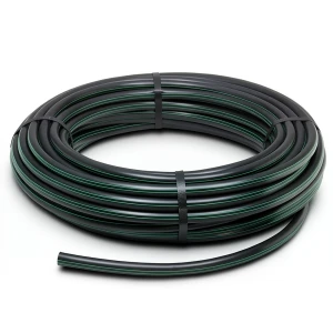 لفة أنابيب HDPE ضغط 10 بار PE 80 قطر خارجي 20 مم SDR 13.6 لون أسود