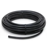 لفة أنابيب HDPE ضغط 10 بار PE 80 قطر خارجي 50 مم SDR 13.6 لون أسود