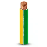 0.5mm Single Wire 600/1000V Flexible Copper Conductor PVC Insulated Yellow/Green | Al Fanar
