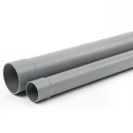 أنابيب بلاستيك UPVC ضغط 20 بار SDR 13.6 مقاس 250 ملم سمك 18.4 ملم لون رمادي