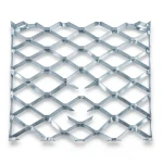 Galvanised Steel Expanded Metal Mesh 3 mm Thickness 1.22 m Width 5 m Length