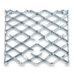 Galvanised Steel Expanded Metal Mesh 3 mm Thickness 1.22 m Width 5 m Length
