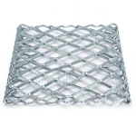 Galvanised Steel Expanded Metal Mesh Bahri Thickness 3.8 mm Width 1.22 m Length 5 m