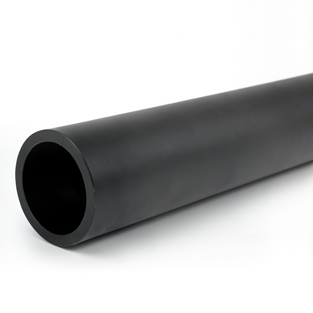 HDPE Pipe Pressure 10 Bar PE 80 Size OD 180 mm SDR 13.6 Black