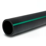 أنابيب HDPE ضغط 10 بار PE 80 قطر خارجي 200 مم SDR 13.6 لون أسود