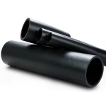 أنابيب بلاستيك HDPE ضغط 6 بار PE 80 قطر خارجي 580 مم سمك 31.7 مم لون أسود