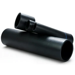 أنابيب HDPE ضغط 6 بار PE 80 قطر خارجي 1000 مم سماكة 56.7 مم لون أسود