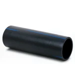 HDPE Pipe PN 6 Bar PE 80 OD 1200 mm Thickness 68 mm Black