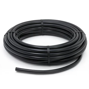 لفة أنابيب HDPE ضغط 10 بار PE 80 قطر خارجي 20 مم SDR 13.6 لون أسود