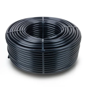 لفة أنابيب بلاستيك HDPE ضغط 10 بار PE 80 قطر خارجي 32 مم سماكة 2.9 مم لون أسود