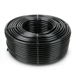 لفة أنابيب HDPE ضغط 4 بار PE 80 قطر خارجي 50 مم سمك 2 مم لون أسود