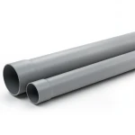 مواسير UPVC ضغط 25 بار SDR 11 مقاس 125 ملم سماكة 11.4 مم لون رمادي