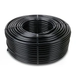 لفة أنابيب HDPE ضغط 4 بار PE 80 قطر خارجي 110 مم SDR 26 لون اسود