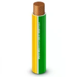 0.5mm Single Wire 600/1000V Flexible Copper Conductor PVC Insulated Yellow/Green | Al Fanar