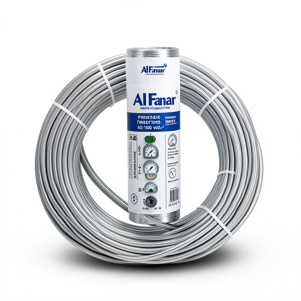 Flexible Tinned Copper Wire 120mm2 600/1000 volts, 0.5mm Diameter, PVC Insulated White | Al Fanar