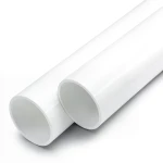 UPVC Pipes Sewage Drainage System Schedule 40 2 inch Size 3.91 mm Thickness White
