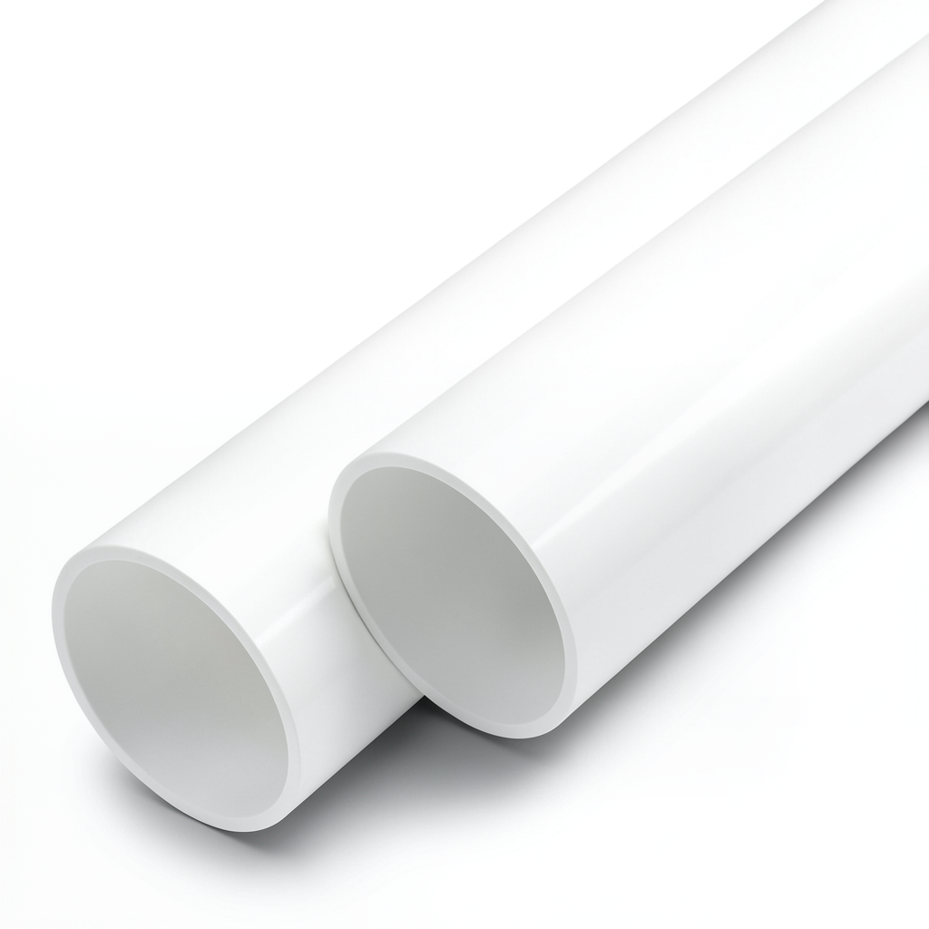 مواسير UPVC لانظمة الصرف الصحي الوطني جدول 40 مقاس 2 إنش سمك 3.91 مم لون أبيض