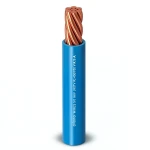Stranded Single Electrical Wire 300mm 450/750V Copper Conductor PVC Insulation, Blue | Al Fanar