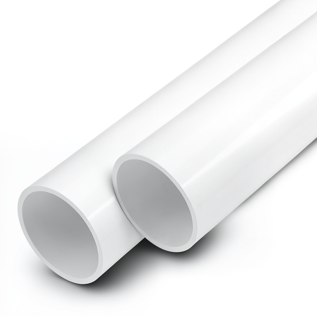 UPVC Pipes Schedule 40 Size 3 inch Thickness 5.49 mm White