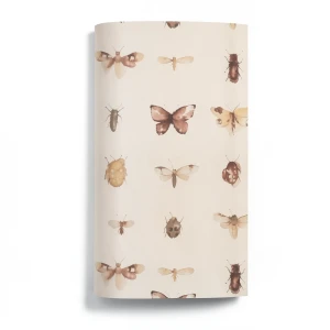 Youth Wall Decoration Beige Color, 10 m Length, 0.53 m Width, Model 18432
