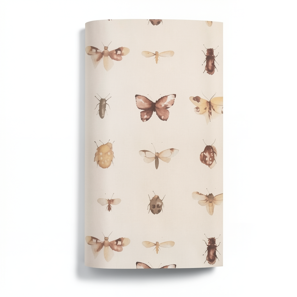 Youth Wall Decoration Beige Color, 10 m Length, 0.53 m Width, Model 18432