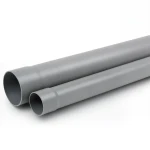 أنابيب بلاستيك UPVC ضغط 20 بار SDR 13.6 مقاس 250 ملم سمك 18.4 ملم لون رمادي
