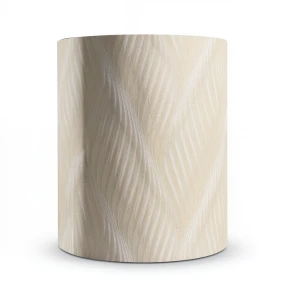 Italian Wall Decoration Wavy Wallpaper 10m x 0.53m Beige