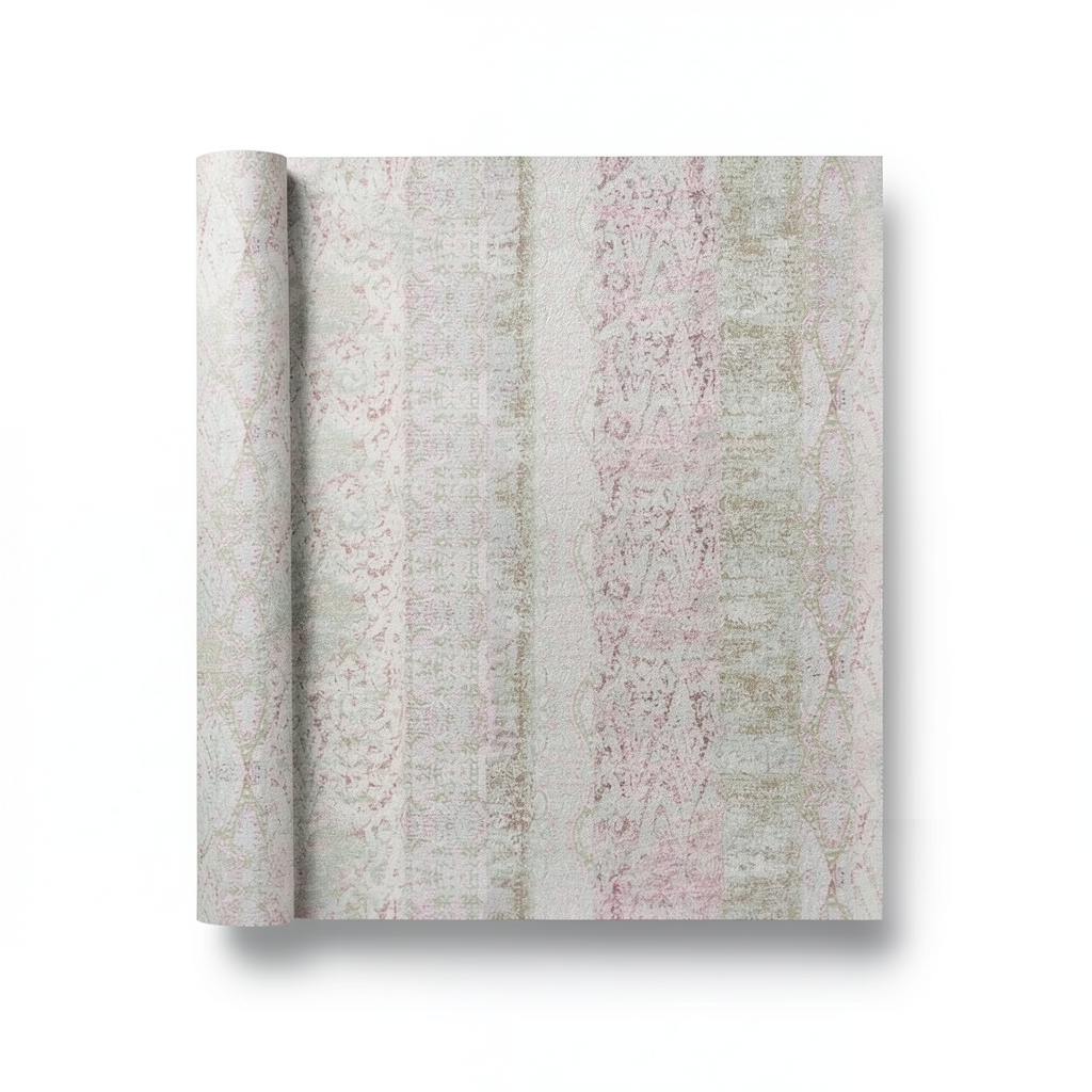Italian Patterned Wall Covering 10m x 1.06m Multicolor, Model 5931